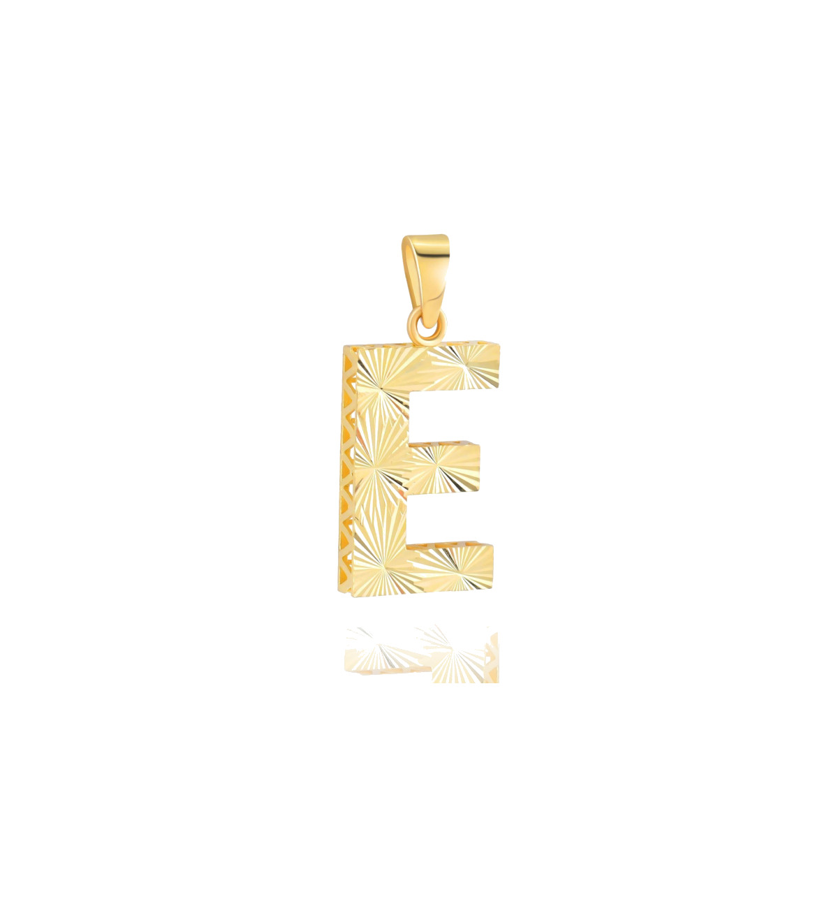 E Fusions-Buchstabenanhänger