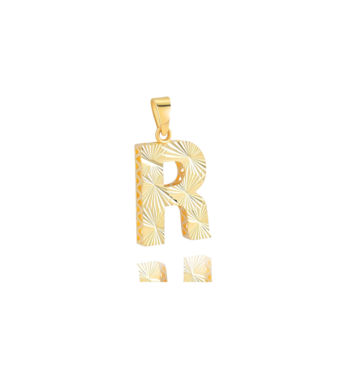 R Fusions-Buchstabenanhänger